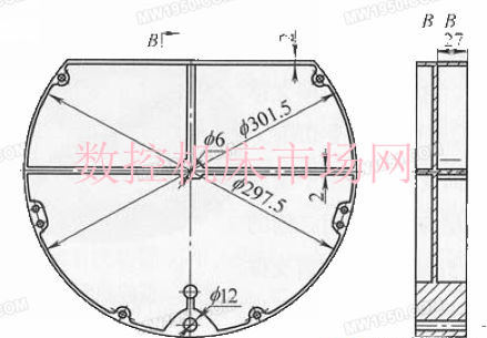 典型薄壁盤類零件的工藝方案及數(shù)控加工過程  