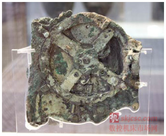 圖1：雅典國家考古博物館——安提凱希拉天體儀