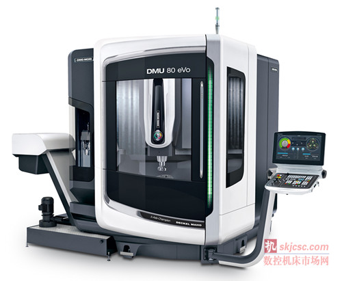 DMG 推出DMU 80 eVo FD萬能加工中心能一次裝夾完成頂級的車削與銑削復合全套加工 DMG 推出DMU 80 eVo FD萬能加工中心能一次裝夾完成頂級的車削與銑削復合全套加工