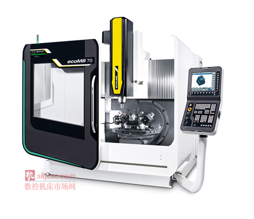 從簡單加工到高度復雜的5面加工,DMG MORI將在中國首秀ecoMill 70入門級機床。 從簡單加工到高度復雜的5面加工,DMG MORI將在中國首秀ecoMill 70入門級機床。